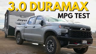 Blown Away I towed 7000 lbs to see REAL MPG with 30 Duramax ZR2 [upl. by Neelya573]