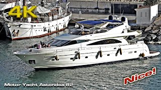 Motor Yacht Astondoa 82 docking Altea 2024 [upl. by Juanne]