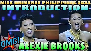 LIVE Miss Universe Philippines 2024 Final Show Opening Number Alexie Brooks Introduction [upl. by Yalhsa]