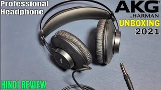 AKG K52 Headphone Unboxing amp Review Hindi 2022 [upl. by Nlycaj]