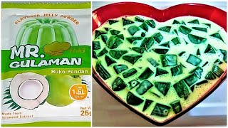 How To Make Buko Pandan Gulaman Salad  Mr Gulaman [upl. by Anuahsed]