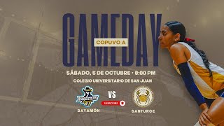 COPUVO Cangrejeras de Santurce vs Vaqueras de Bayamon [upl. by Nyladnek]