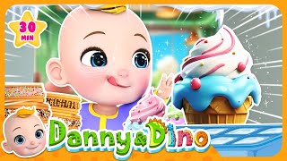 Ice Cream Song 🍨  Nursery Rhymes amp Kids Songs [upl. by Azelea]