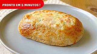 SUBSTITUA O PÃO em 5 MIN e SEM FARINHA Delícia Fácil e Saudável Low Carb [upl. by Emilio]