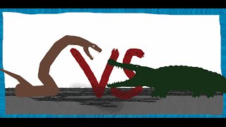 Pivot Battle Arena Deinosuchus VS Titanoboa [upl. by Ajna]