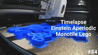 Perfectly Printed Watch This 3D Printing Einstein Aperiodic Monotile Lego  Timelapse with Bambu La [upl. by Bat]