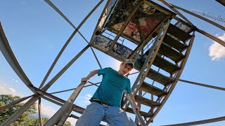 Climbing A Fire Tower That’s Falling Apart [upl. by Alitha120]