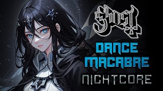 Female Cover GHOST – Dance Macabre NIGHTCORE by ANAHATA  Lyrics [upl. by Tillford]