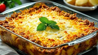 Ich koche diese Kartoffeln mit Hackfleisch jedes Wochenende Leckeres und sehr einfaches Rezept❗️ [upl. by Anaihr]