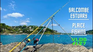 Sea Fishing Uk  Salcombe Plaice Fishing  Vlog127 [upl. by Osyth]