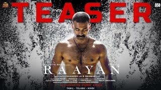 Raayan Official Tamil Teaser  Dhanush  Sj Surya  RaayanTeaser RaayanTrailer [upl. by Holzman]