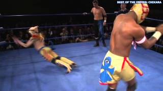 CHIKARA 30 amp El Generico vs The Osirian Portal DANCE OFF [upl. by Naols]