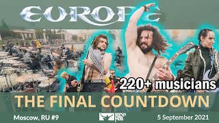 Europe  The Final Countdown Rocknmob Moscow 9 220 musicians [upl. by Amaerd]