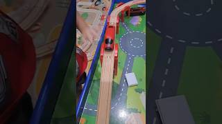 Train cant pass train toys toysforkids fun kids shorts [upl. by Brew]