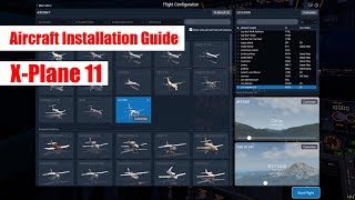 How to Download amp install Aircraft in XPlane 11  Quick amp Easy way New video linked in description [upl. by Nale]