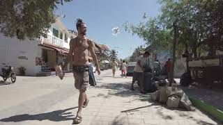 Walking around Mexicos Zipolite [upl. by Attenahs305]