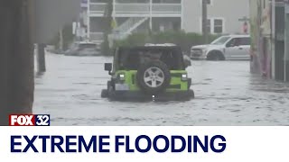 Recordbreaking flooding hits North Carolina [upl. by Itsyrk243]