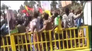 UDJ Andinet Protest Rally in Addis Ababa May 4 2014 [upl. by Assele]