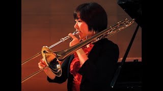 Mayumi Shimizu  ​​​the 3rd movement of “ARROWS OF TIME for Trombone and Piano” by Richard Peaslee [upl. by Franciskus]