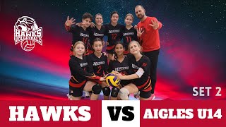 Hawks vs Aigles U14  Set 2 [upl. by Ardnuat]