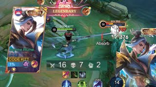 LING TRIPLE KILLS 💥💥💥 codekitt mobilelegends mlbb solo ling [upl. by Edahc]