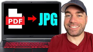 How to Convert PDF to JPG For Free  Best Method [upl. by Einobe342]