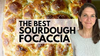 Amazing and Simple Sourdough Focaccia [upl. by Romulus]