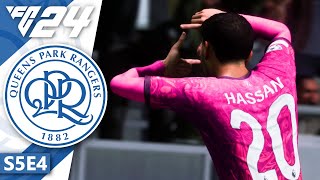 Time to face BARCELONA  FC 24 QPR Career Mode S5E4 [upl. by Kalvn]