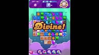 Candy Crush Level 597  NEW VERSION No Boosters 20 Moves Only [upl. by Vigor811]