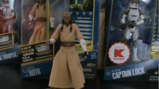 Star Wars the Clone Wars Eeth Koth 2011 figure review [upl. by Aralk]