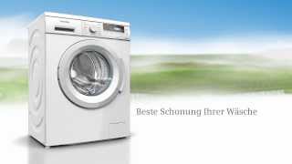 Waschen mit Siemens iQ 500 Waschmaschine [upl. by Akerdnuhs996]