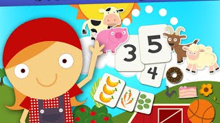 Animal Pre K Early Math Games for Kids with Skills  Youtube Reviews Apps For Kids [upl. by Eidoc111]