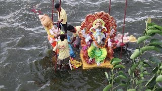 Ganesh Visarjan  ganpati visarjan in hyderabad 2019 [upl. by Pufahl809]