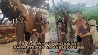 Baluarte Vigan Zoo Family Tour and Birthday Celebration Day 1 Baluarte Vigan [upl. by Yeliw]