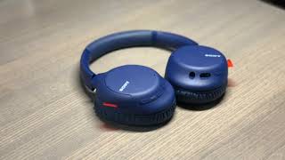 Sony WHCH710N Noise Canceling Headphones Review [upl. by Nosyerg]