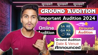 Saregamapa ground audition latest update 2024  offline Audition 2024 [upl. by Penthea972]