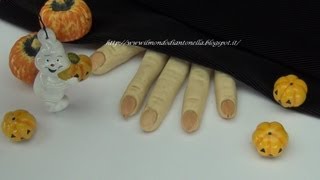 Biscotti per Halloween Le dita della Strega  RICETTA SEMPLICE e VELOCE [upl. by Haslett106]