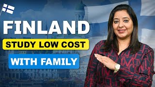 FINLAND STUDY LOW COST WITH FAMILY  STUDY VISA UPDATES 2024  USA CANADA UK  THE VISA OFFIC [upl. by Hgieloj]