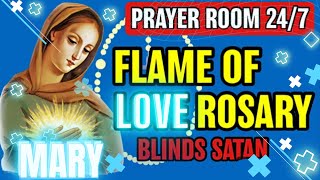 🔴 Holy Rosary  Flame of Love Sorrowful Rosary  Sorrowful Rosary Mary  Immaculate Heart of Mary [upl. by Betta]