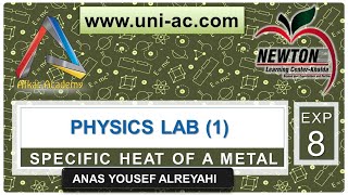 physics lab 1 Experiment 8 specific heat of a metal [upl. by Durrell863]