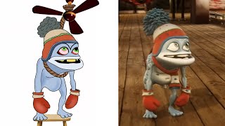 Crazy Frog  Last Christmas Fun  Crazy frog Cartoon Funny Drawing [upl. by Ecertak]