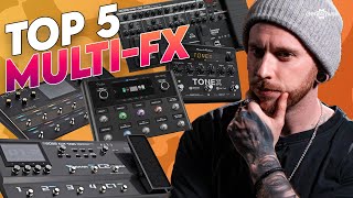 Top 5 multi FX of 2023  Gear4music Guitars [upl. by Gipson]