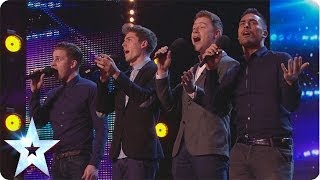 Jack Packs smooth rendition of Thats Life swings the Judges  Britains Got Talent 2014 [upl. by Albers]