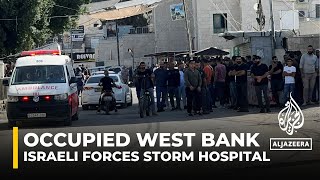 Undercover Israeli forces kill three Palestinians inside Ibn Sina Hospital [upl. by Mortensen447]