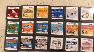 Nintendo DS Game Collection [upl. by Annerahs]