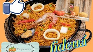 FIDEUÁ RECETA MARISCO CASERA  Súper fácil de hacer  riquiiiisima 😍 [upl. by Raynell726]