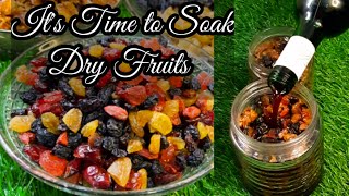 How to soak Dry Fruits for Plum CakeSoaking Dry Fruits for plum Cake in 2 ways Instant soakingV99 [upl. by Benson187]