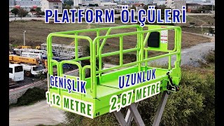 ZOOMLION ZS1414HD  16 Metre Akülü Makaslı Platform [upl. by Barstow]