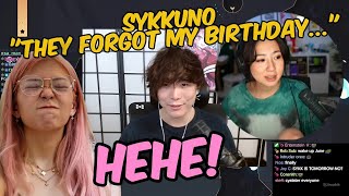 Sykkuno  They Forgot My Birthday w Fuslie Miyoung and HJune  Yamakasi ChiLL Edit [upl. by Wilmar]