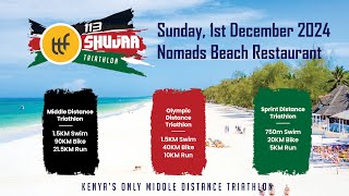 113 SHUJAA TRIATHLON  2024 OFFICIAL ATHLETE RACE BRIEFING [upl. by Llerreg]